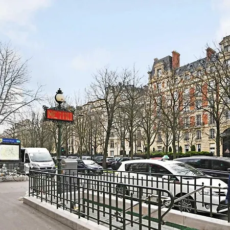 Renovated With Terrace, Rue De La Pompe 16e - Mobility Lease פריז